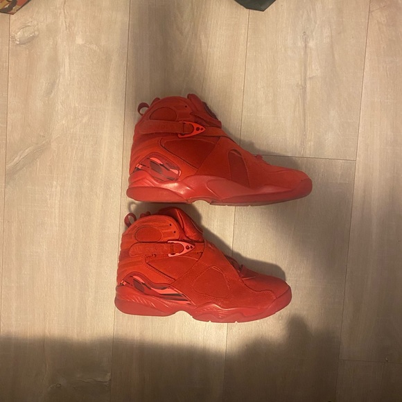 Authentic Jordan 8 Retro Valentine's Day 2018 (W) size 8, worn - Picture 3 of 10